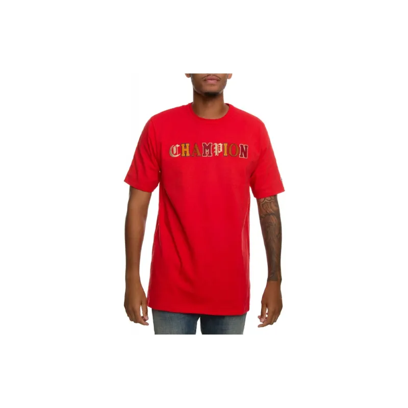 Champion T Shirt US Version Unisex Red-2