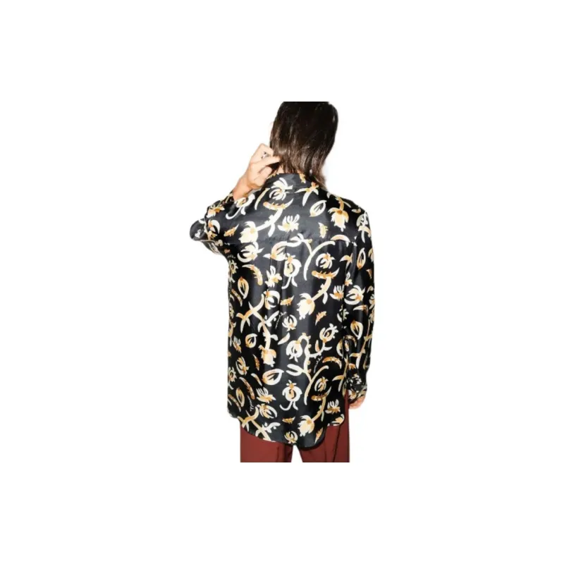 NANUSHKA Jari Graphic Printed Button Up Shirt-2