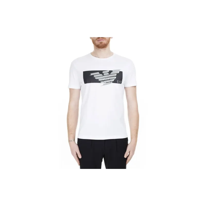 EMPORIO ARMANI T Shirts Men White-2