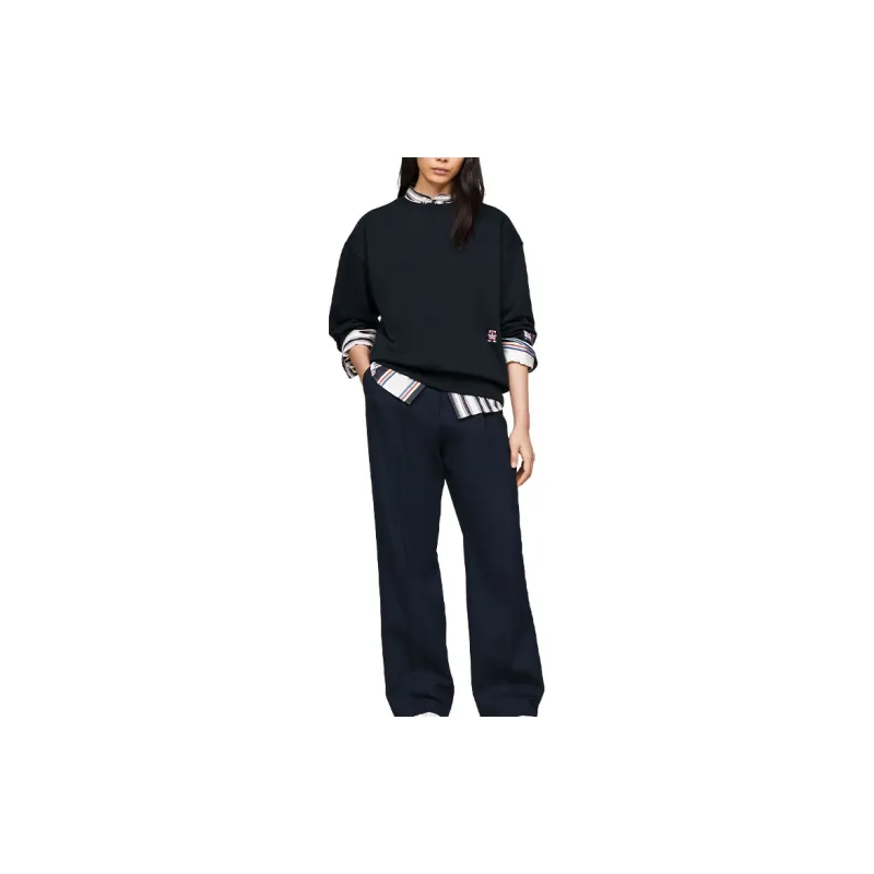 Tommy Hilfiger x CLOT Sweatshirt Unisex Navy Blue - Cheap Rcj 