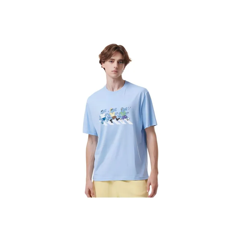 LACOSTE T Shirt Unisex Sky Blue-2