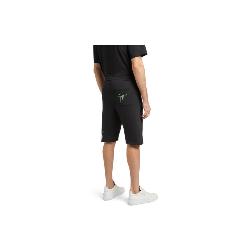 Giuseppe Zanotti Lr 43 Logo print Sweat Shorts-3