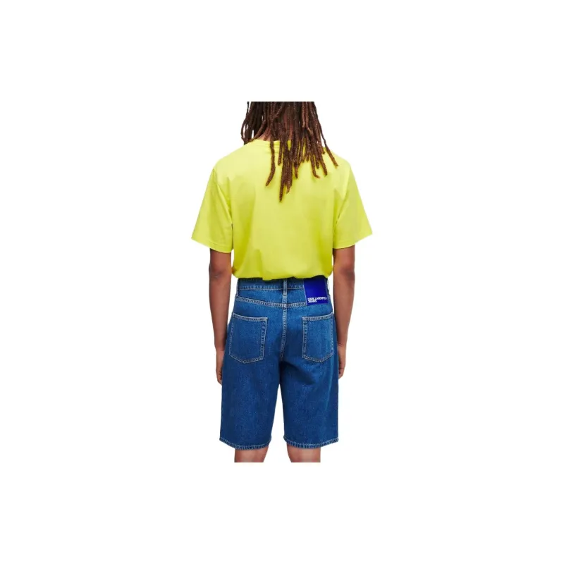 KARL LAGERFELD / Karl Lagerfeld Jeans Straight leg Denim Shorts-3