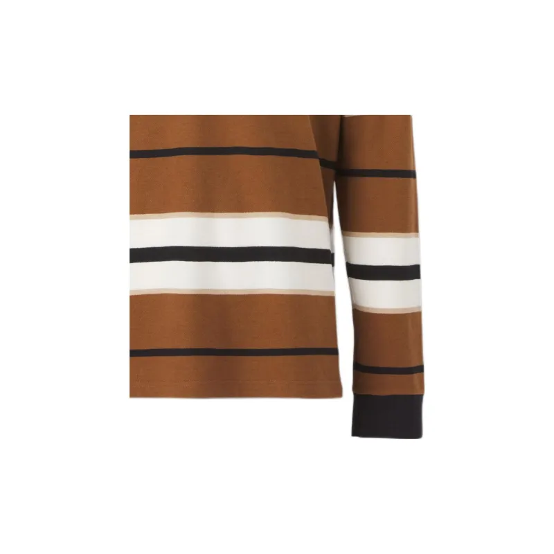 Burberry Long Sleeved Monogram Polo Shirt-5