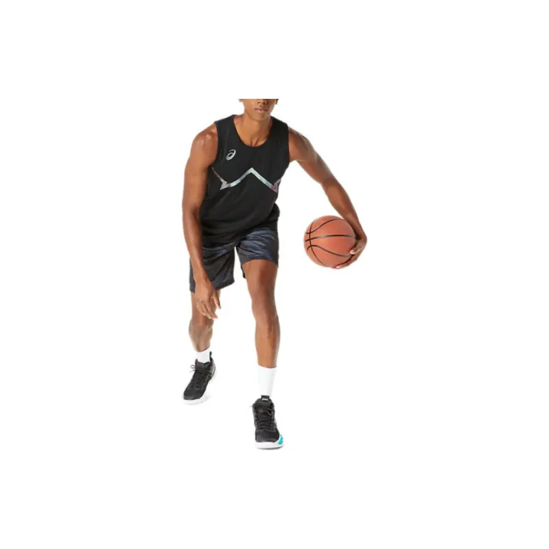 Asics Basketball Jerseys Men's Black-4