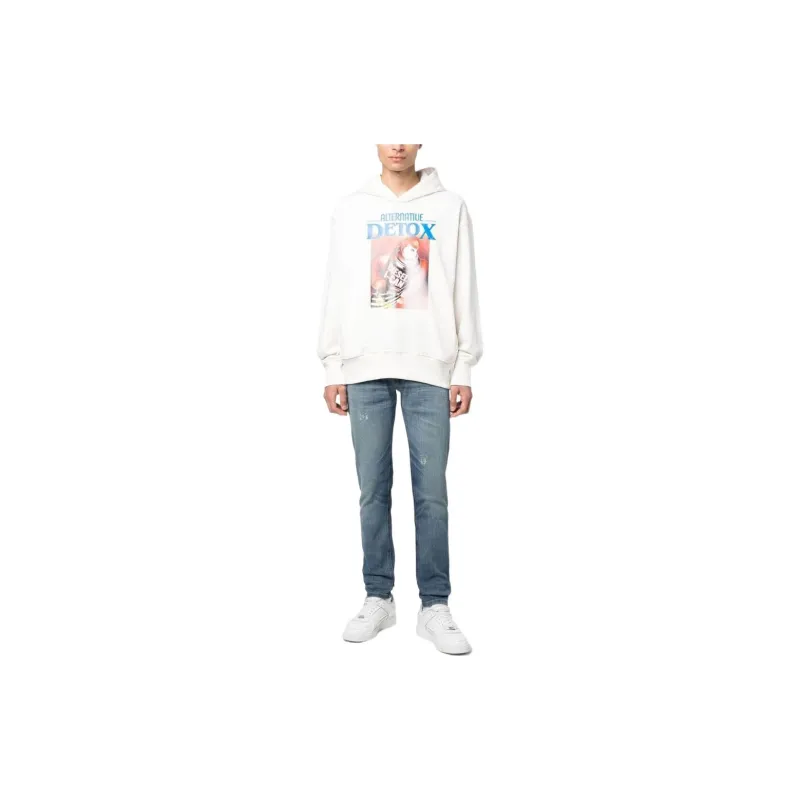 DIESEL Sweatshirts Men White-1