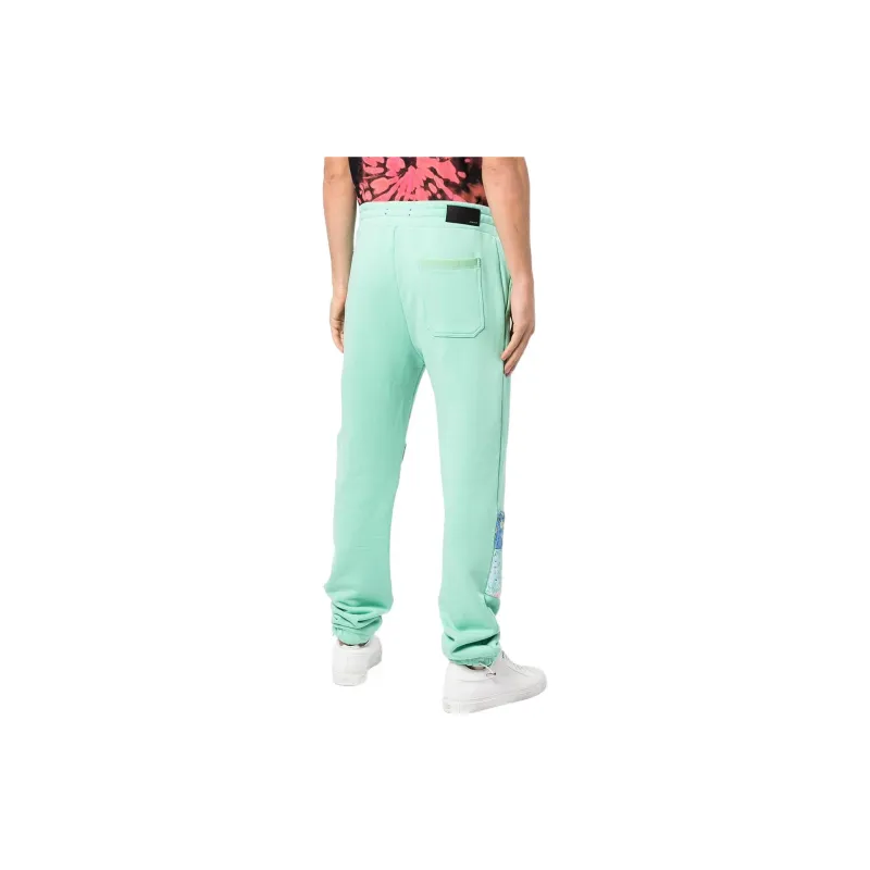 AMIRI Quilted Art Patch Sweatpants-2