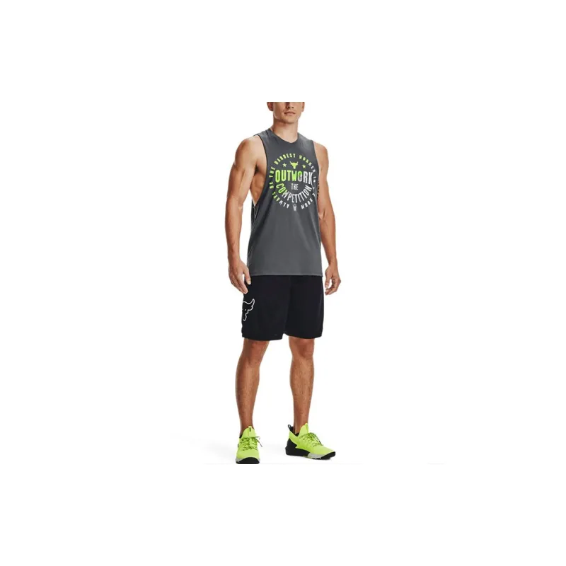 Under Armour Project Tank Tops Men's Gray-3