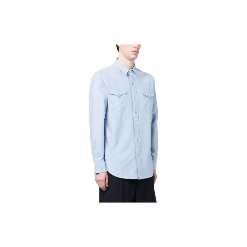 Polo Ralph Lauren Shirts Men Light Blue-1