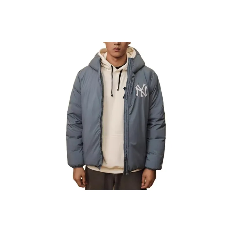 New Era Down Jackets Unisex Denim Blue-1