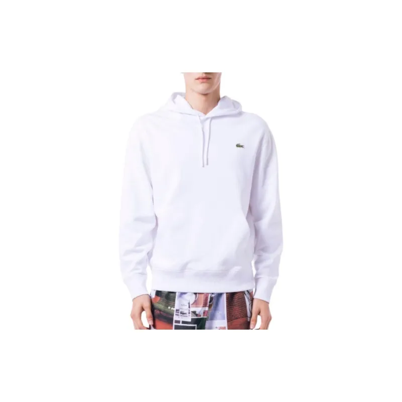 LACOSTE Sweatshirts Men White-3