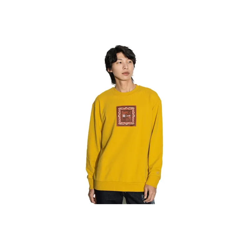 Lee Sweatshirts Men Yellow-3