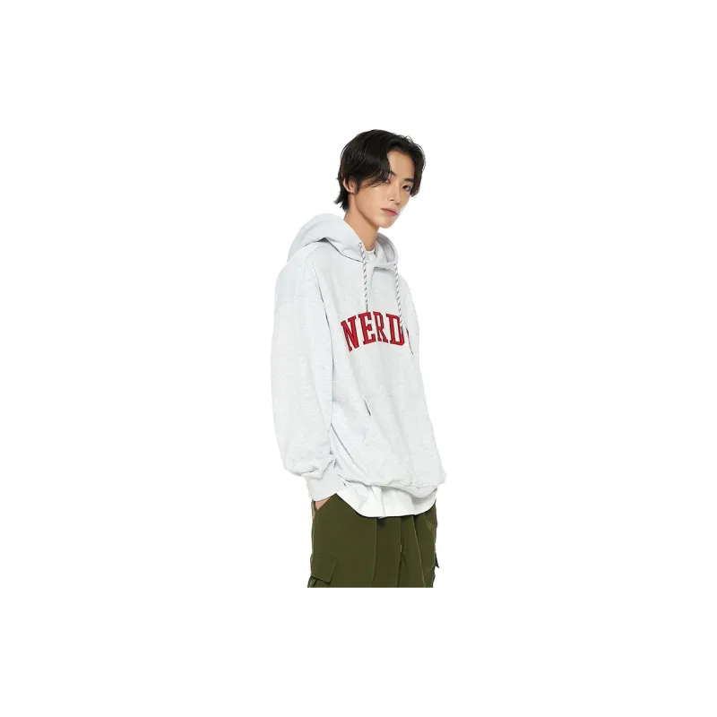 NERDY FW22 Sweatshirt Unisex Cool White-3