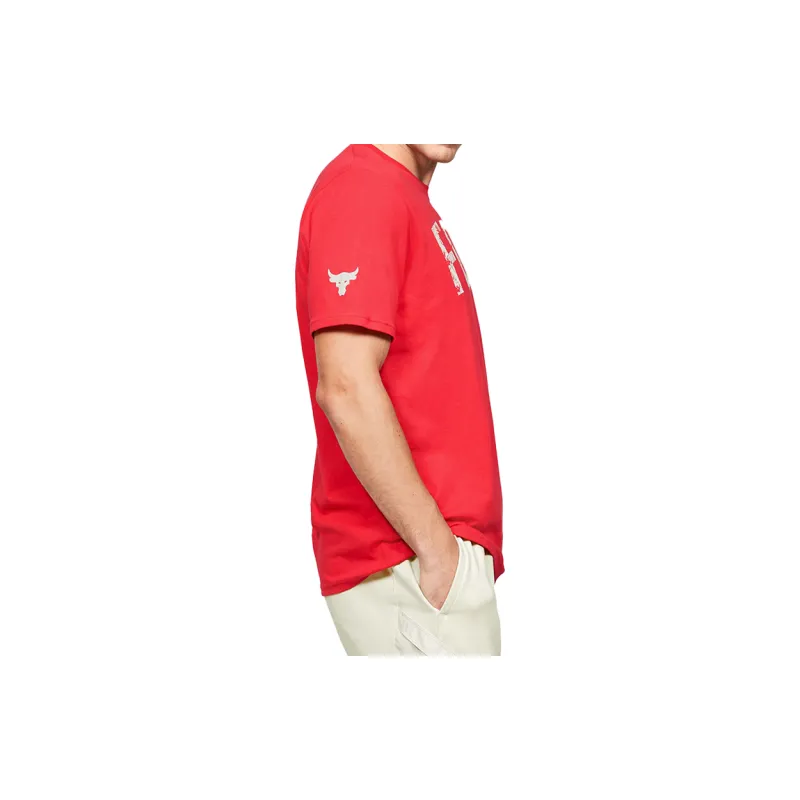 Under Armour Straight T Shirt Men's Red-2