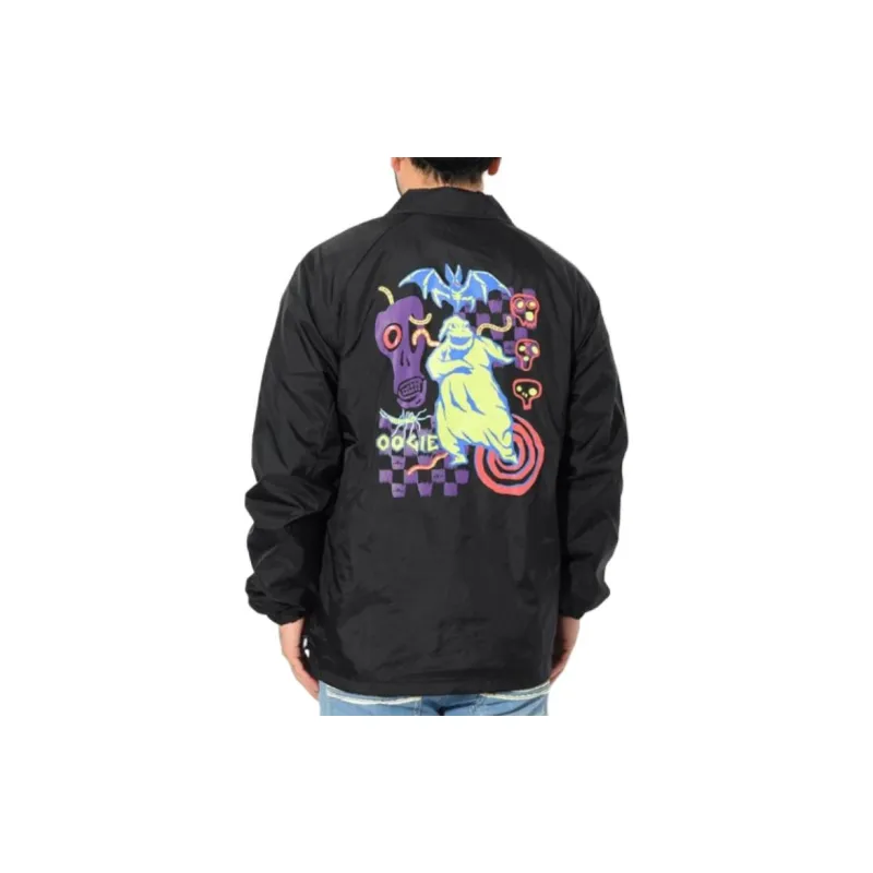 Vans Jackets Men Black-4
