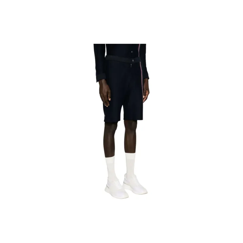 THOM BROWNE Rwb Stripe Knee Length Bermuda Shorts-2