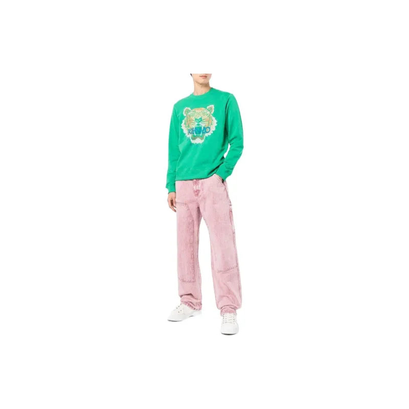 KENZO Sweatshirts Men Green-1