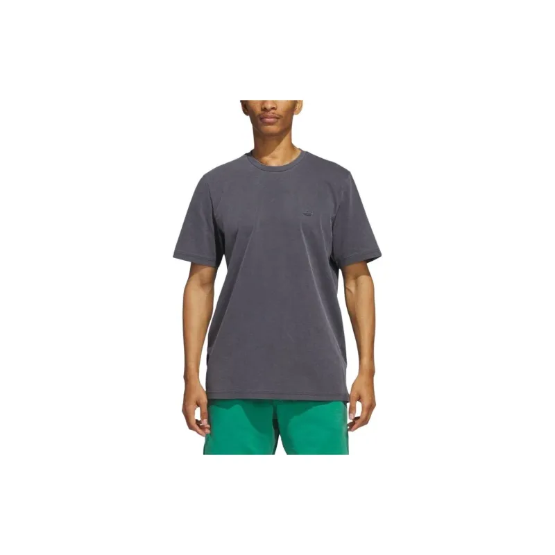Adidas Originals Set in Sleeve T Shirt Men's Carbon-2