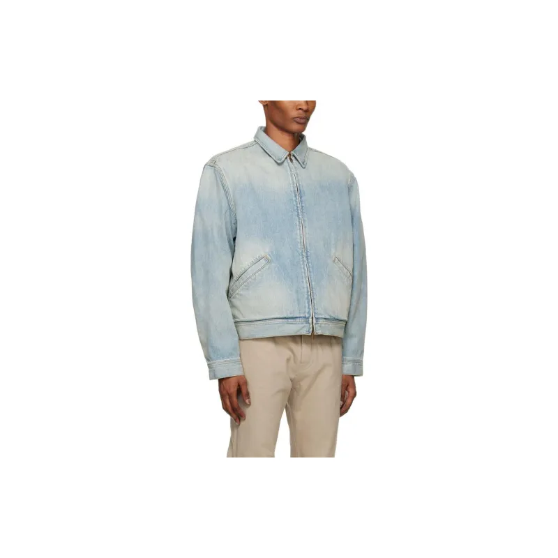 Fear Of God Denim Zip up Bomber Jacket-2