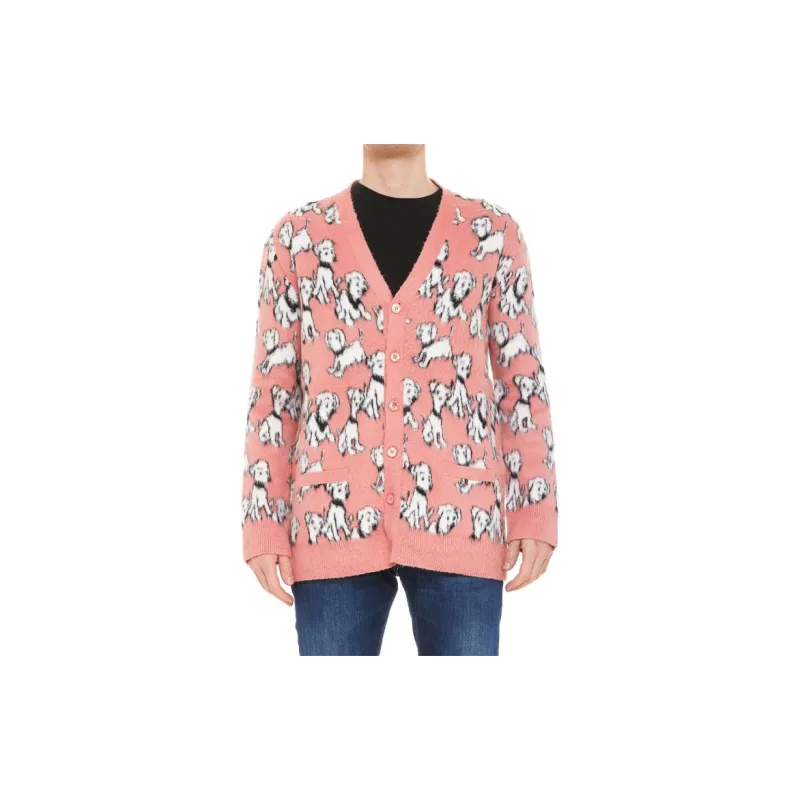 CELINE X AMY DORIAN Co branded Series Sweaters Men Pink-2