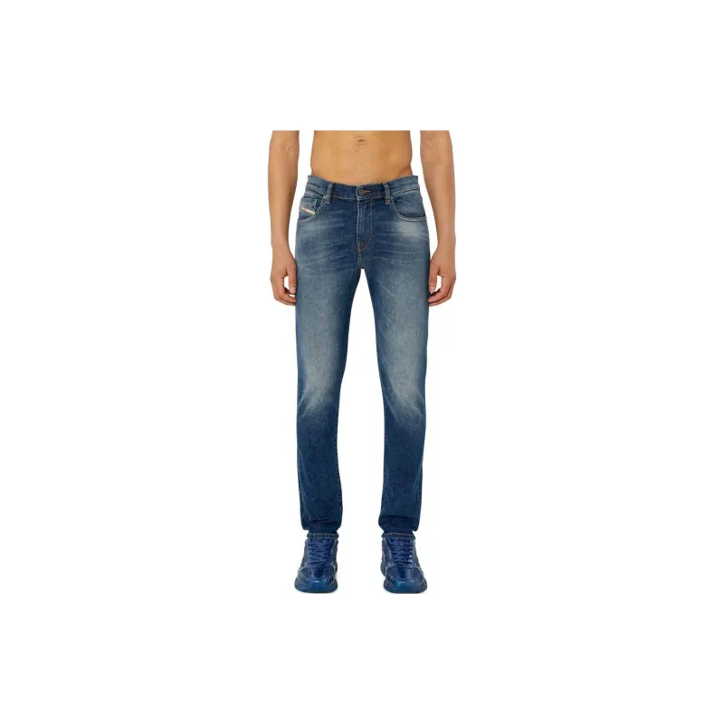 DIESEL Rehab Denim Jeans Men's Dark Blue-2