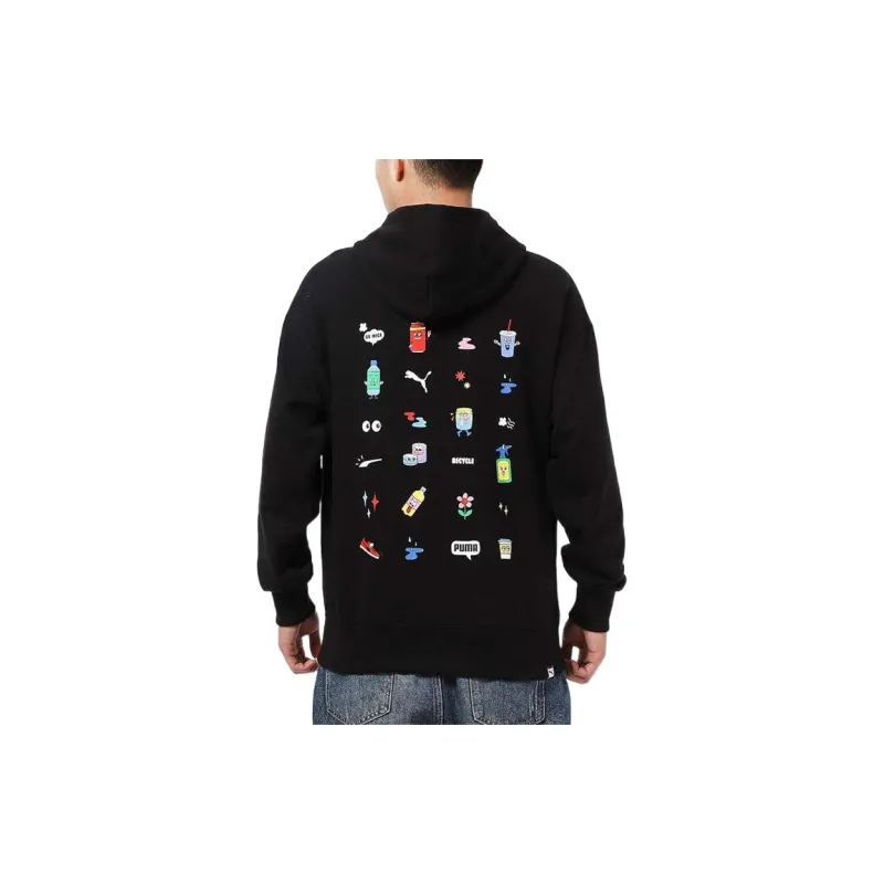 PUMA Sweatshirts Men Black-4