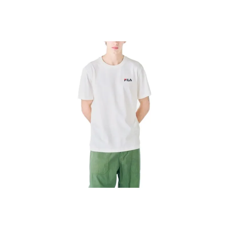 FILA T Shirts Unisex White-2