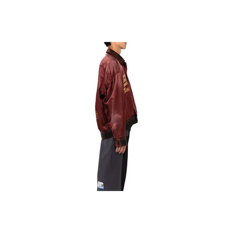 Maison Mihara Yasuhiro Jackets Men Bordeaux Red-4
