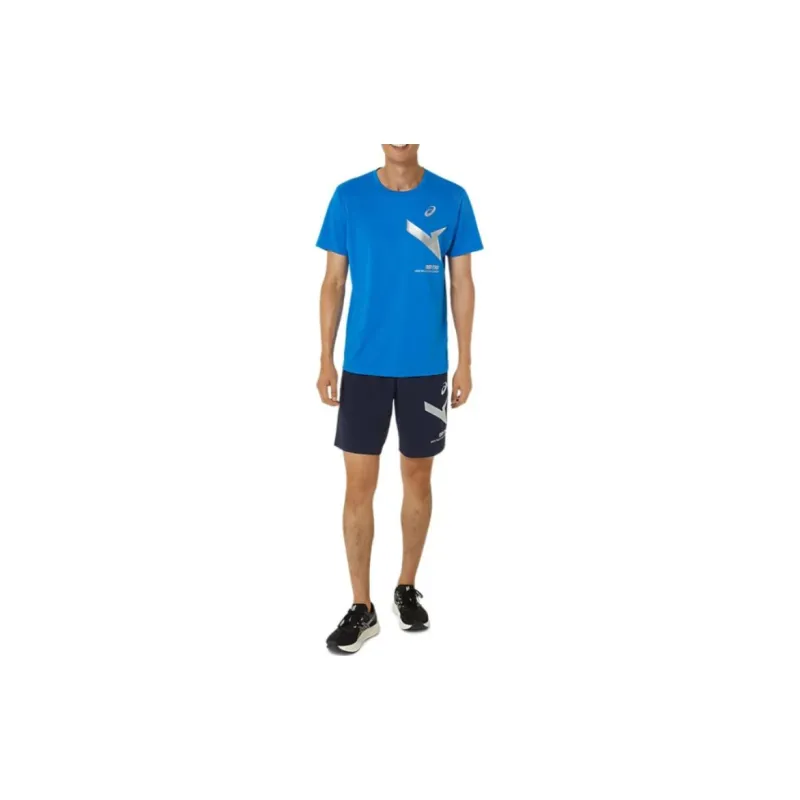 Asics Casual Shorts Unisex Dark Blue-3