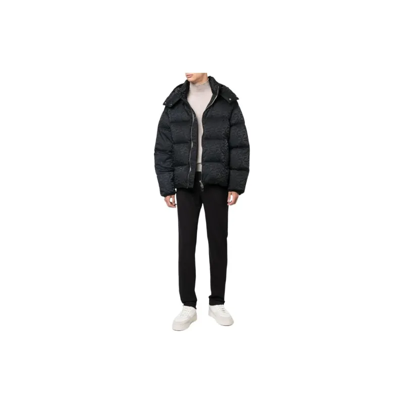 EMPORIO ARMANI FW22 Jackets Coats Men's Black-2