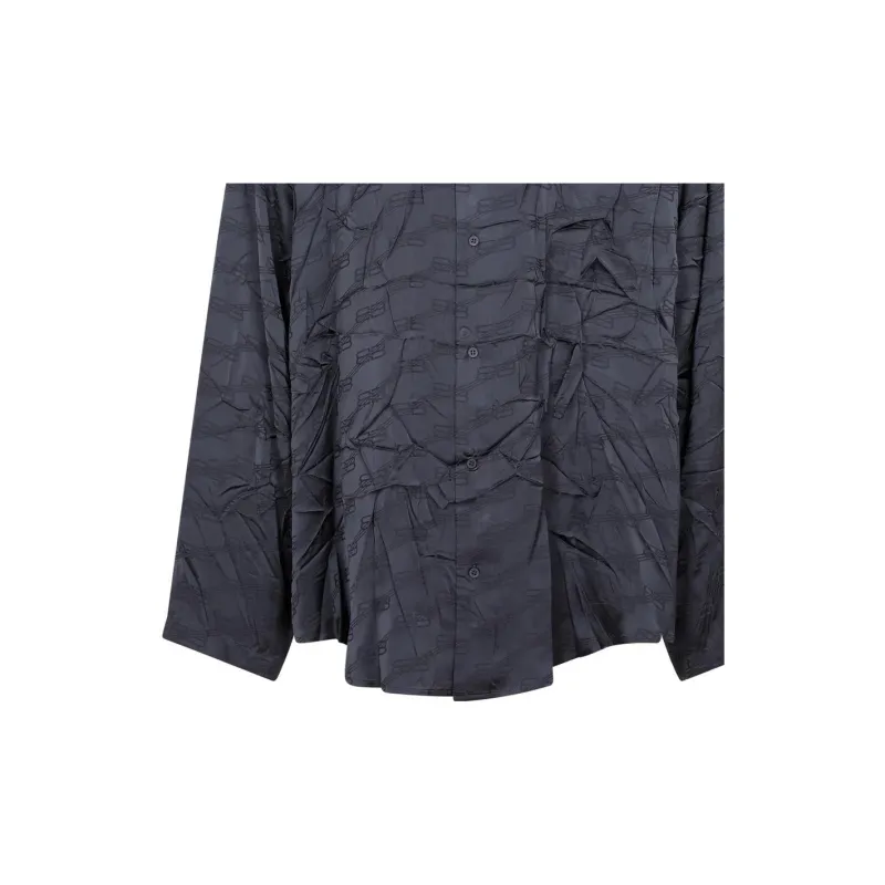 Balenciaga Long Sleeve Minimal Shirt-5