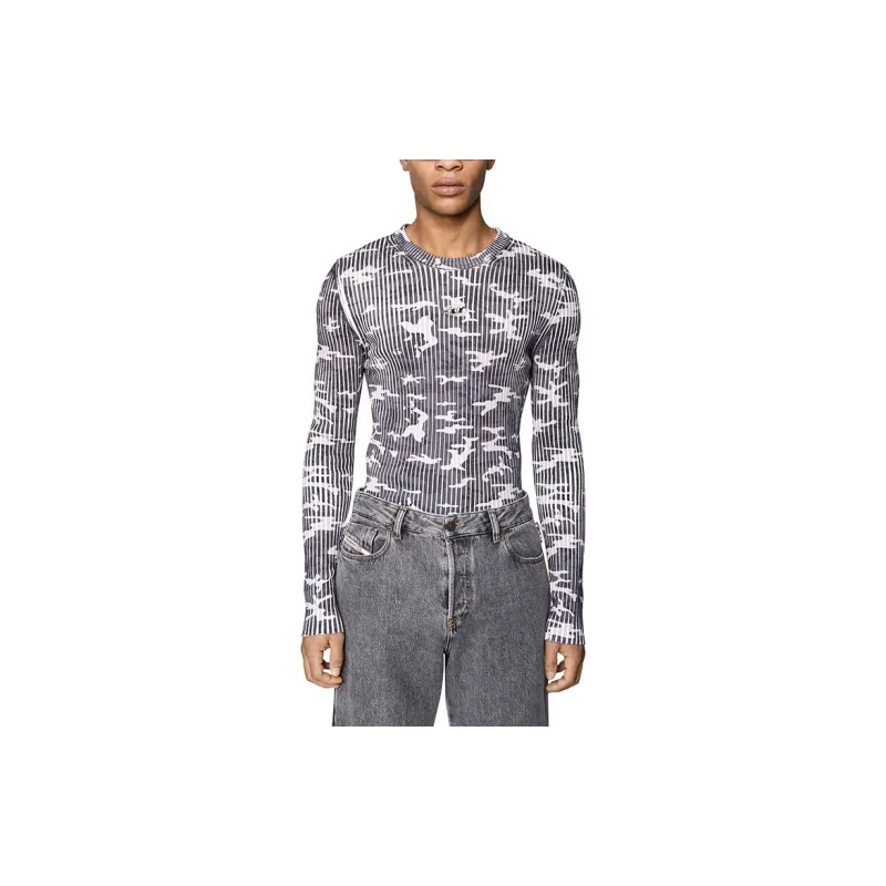 DIESEL Sweaters Men Gray-1