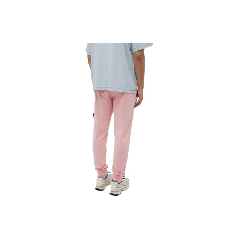 STONE ISLAND Knitted Sweatpants Men Pink-2