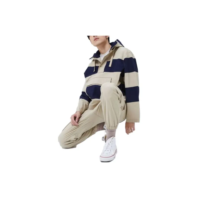 GAP Jackets Men Khaki Stripes-4