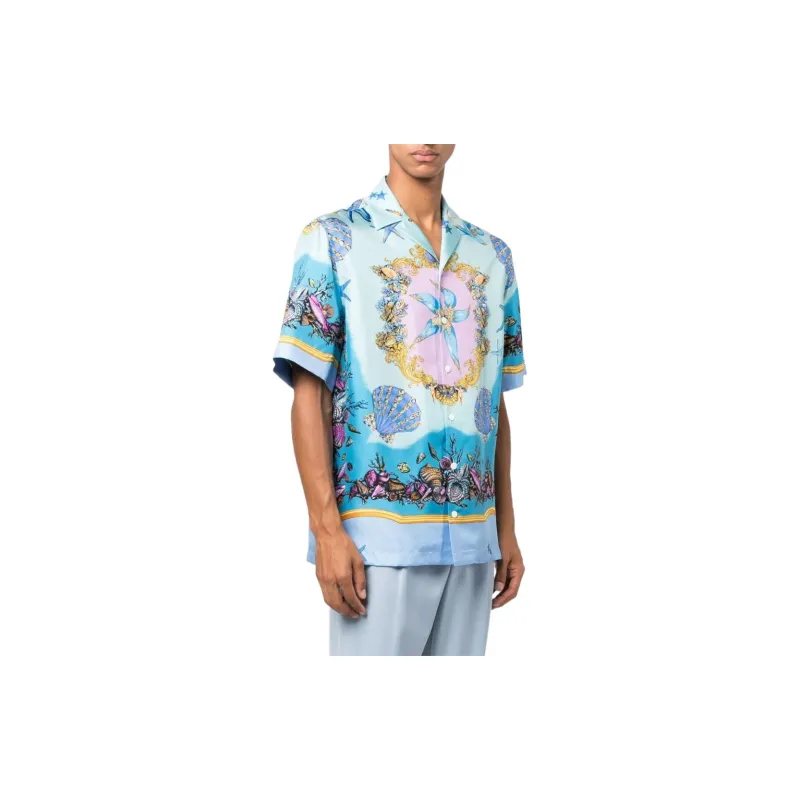 VERSACE Trésor De La Mer Silk Shirt-2