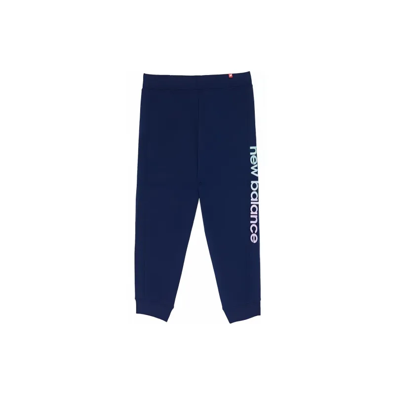 New Balance Knitted Sweatpants Women's Navy Blue-1