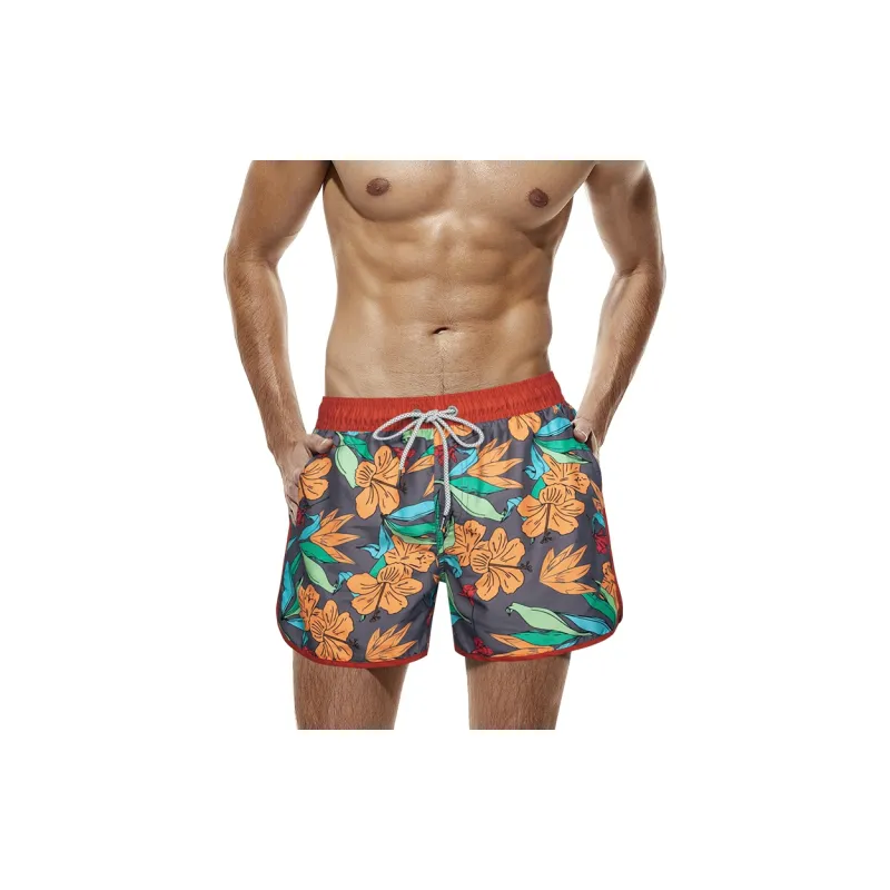 SURFCUZ Beach Shorts Men Red-3