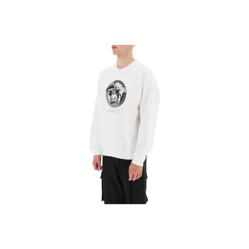VERSACE Sweatshirts Men White-1