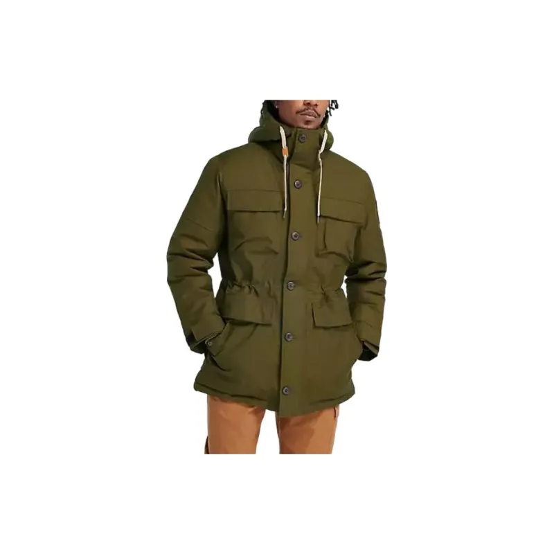 Timberland Wilmington Expedition Waterproof Parka Jackets Coats Men's Green-3