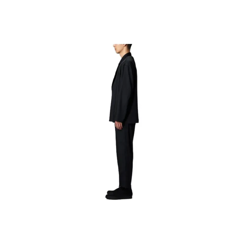 ISSEY MIYAKE Air Pleats Suit Trouser Men's Black-2
