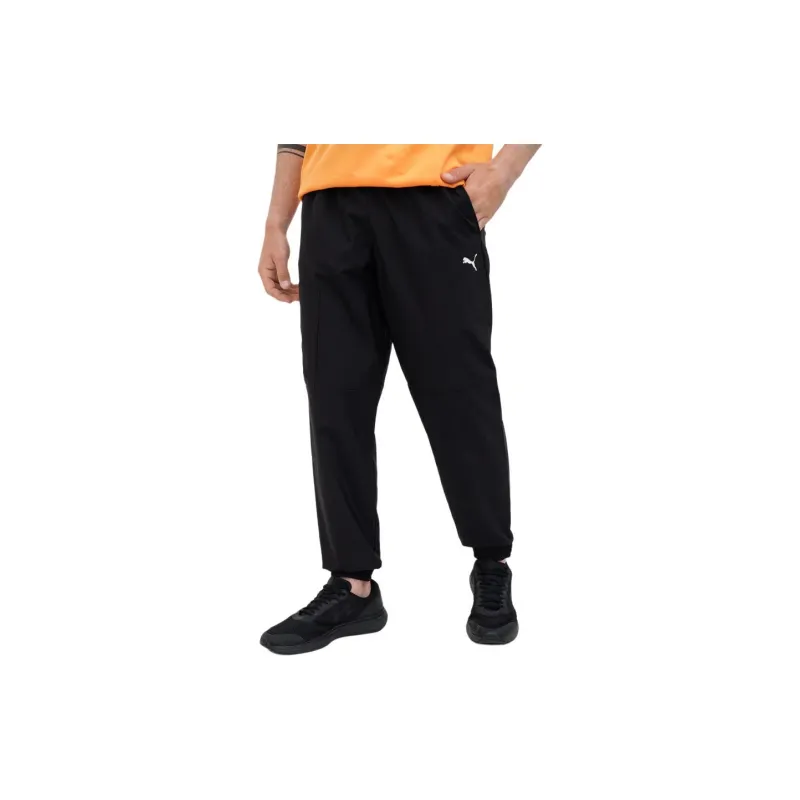 PUMA DESERT ROAD Men's Cargo Pants Knitted Sweatpants Men's Black-2