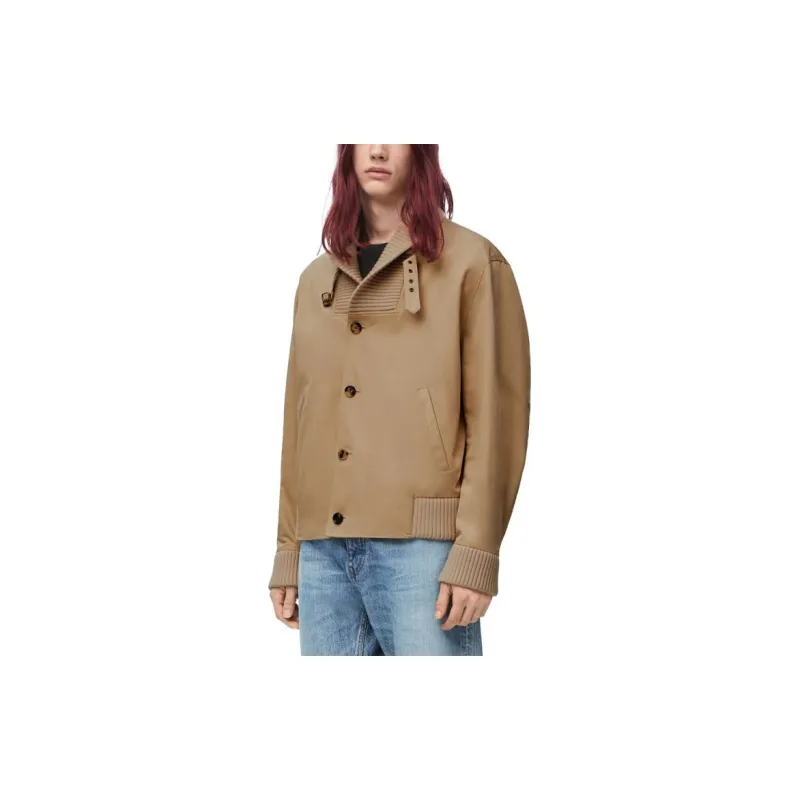 LOEWE SS24 Jackets Coats Men's Sand-3