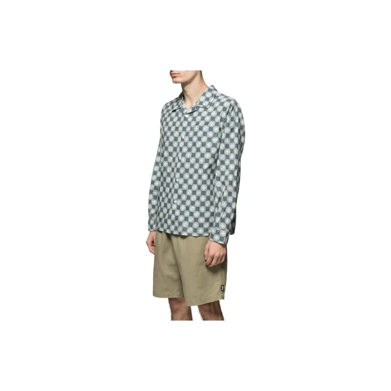 Stussy Dice Collection Shirts Men Green-2