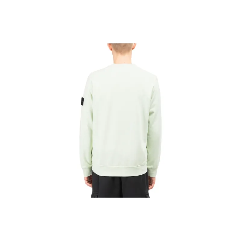 STONE ISLAND Sweatshirts Men Light Green-4