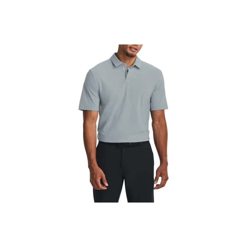 Under Armour Luxe Polo Shirts Men Blue-2