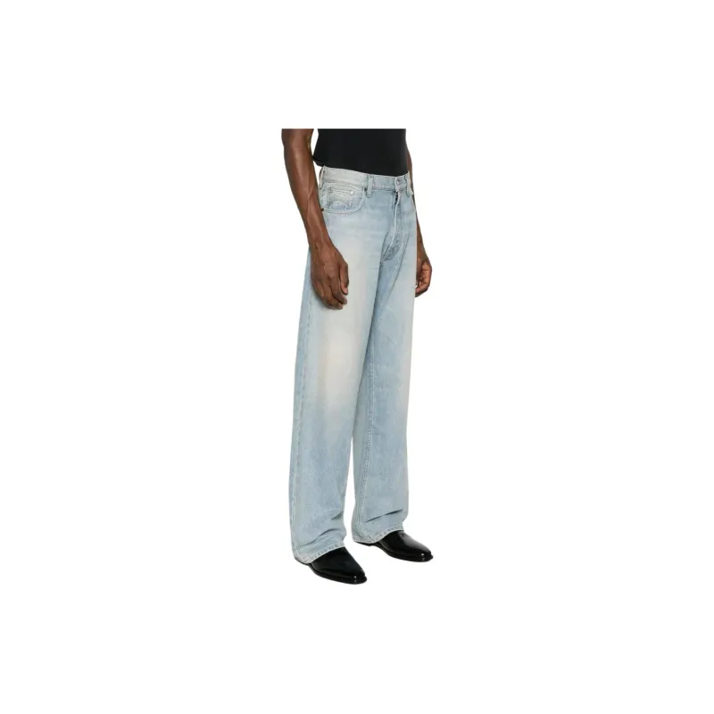 RHUDE Jeans Men Light Blue-3