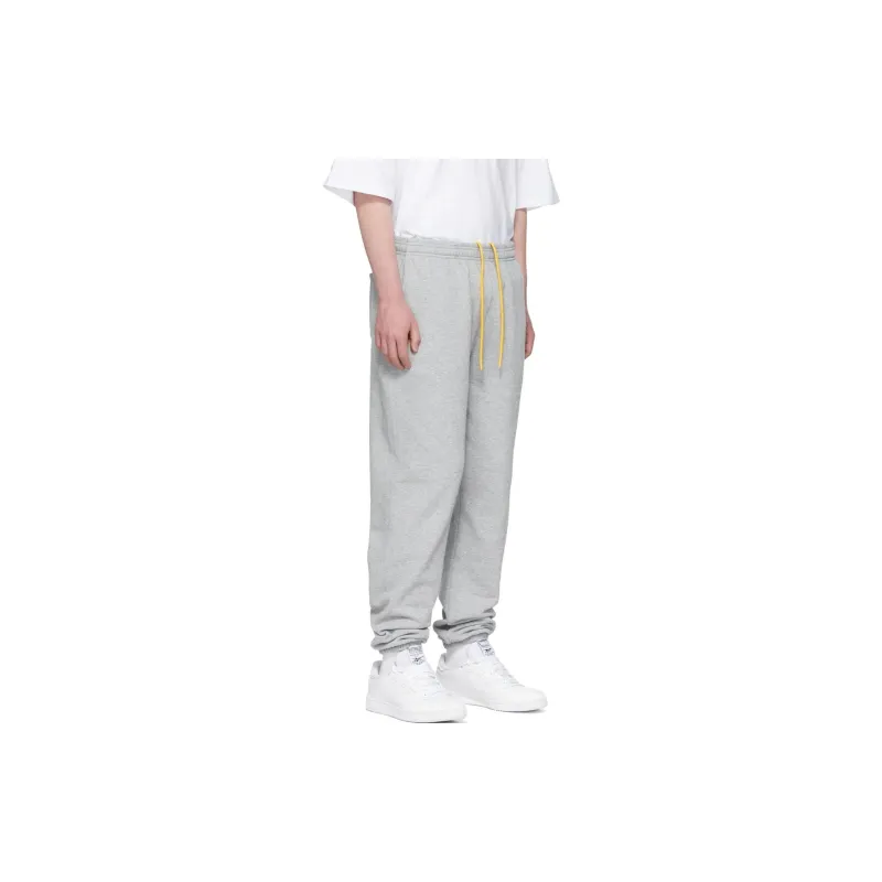 Drew House Smiley Collection Knitted Sweatpants Men Gray-2
