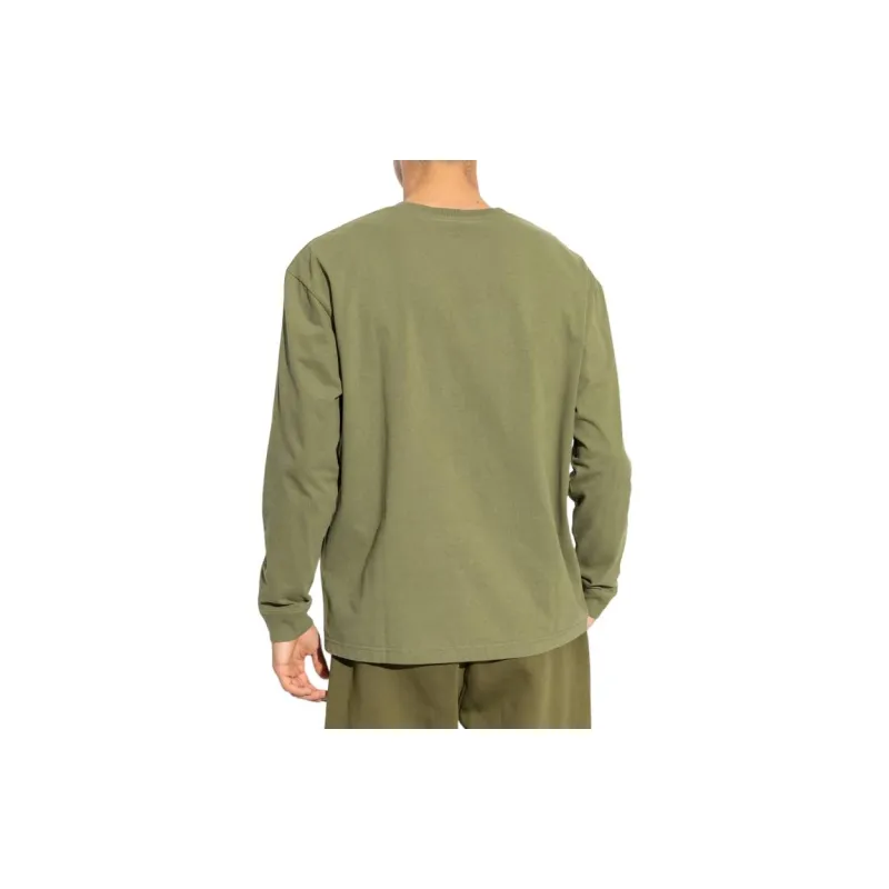 Maison Kitsune Bold Fox Head Patch Long Sleeved T Shirt-3