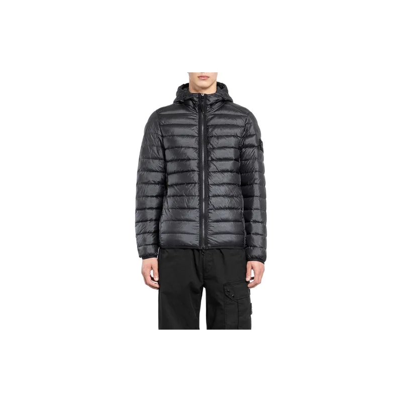 STONE ISLAND Zip Up Quilted Jacket-2