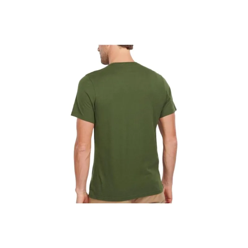 BARBOUR T Shirts Men Olive-3